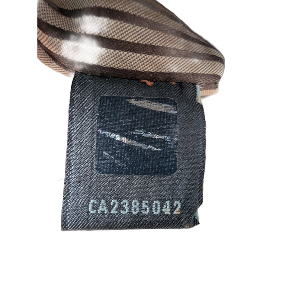 Fendi Shoulder Tote Brown Coated Canvas Distressed Finish Stabilized Vintage - Picture 4 of 14